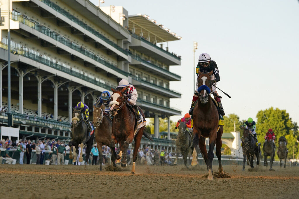 APTOPIX Kentucky Derby Horse Racing